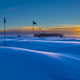 The South Pole Atmospheric Research Observatory in 2014. Image: NOAA-Lt. Joseph Phillips